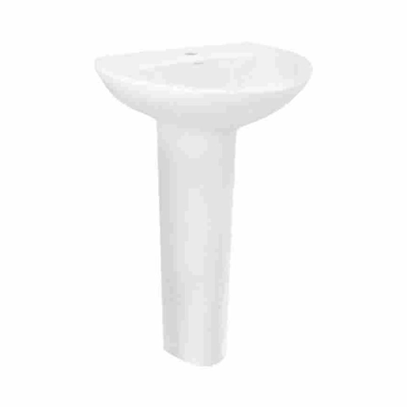 ParrywareFull Pedestal Basin - Casa - Size - 570 x 440 x 200mm