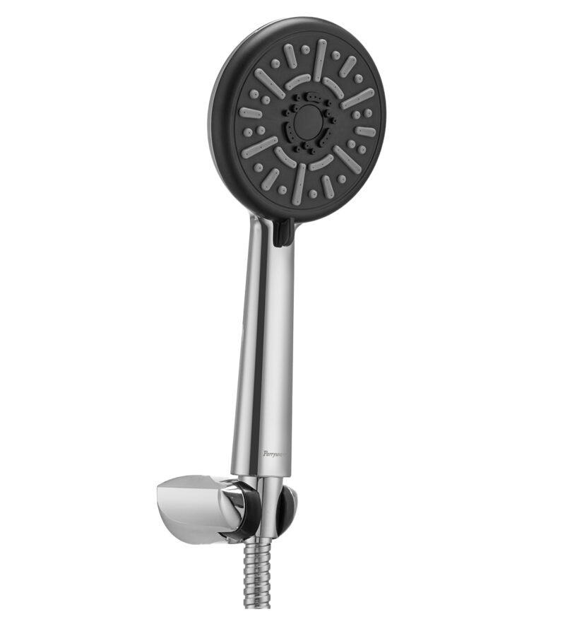 Parryware3 Modes Hand Shower 105 mm ( With 1.5 Mtr Hose & Hook) Chrome Finish