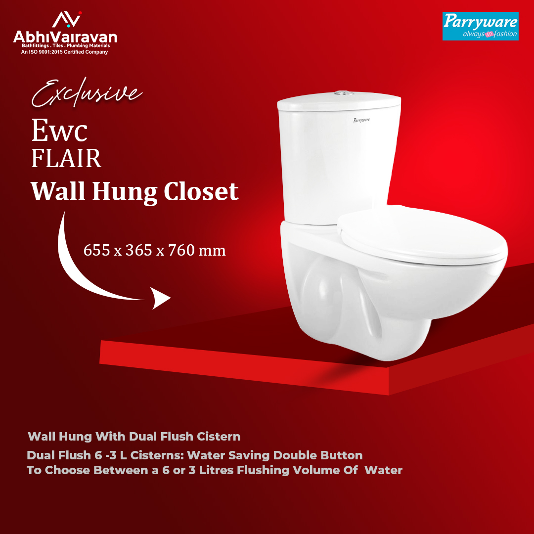 The EWC Extd W/M Flair Parryware White C0210: Where Elegance Meets Innovation